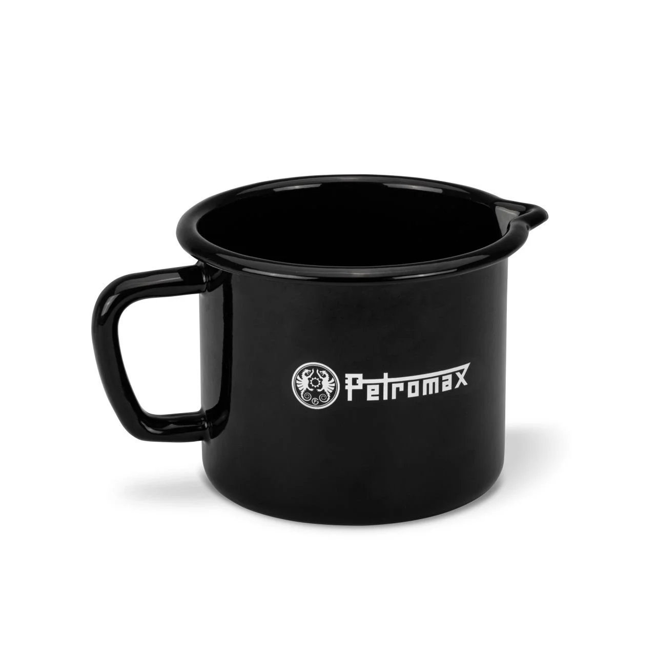 Emaille-Milchtopf 1,0 L – Petromax Messbecher für Outdoor & Küche